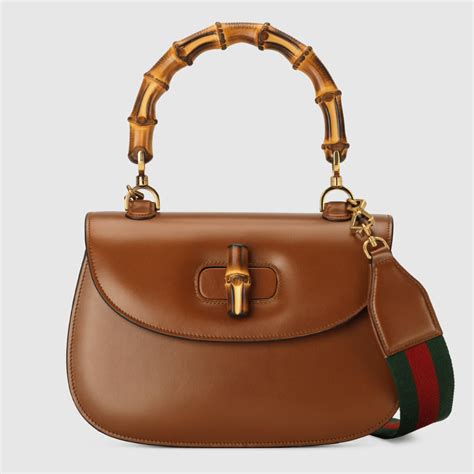 bamboo handle bag gucci|gucci bamboo bag 2022.